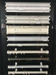 Double Triple Silent Curtain Track Aluminum Material 6m Length