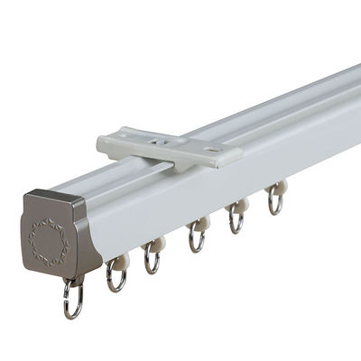 Ceiling Mount Automatic Silent Curtain Track For Window Curtains
