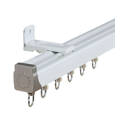 Ceiling Mount Automatic Silent Curtain Track For Window Curtains