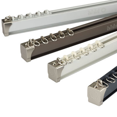 Ceiling Mount Automatic Silent Curtain Track For Window Curtains
