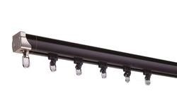 Ceiling Mount Automatic Silent Curtain Track For Window Curtains