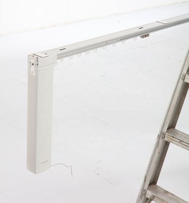 Electric Telescopic Silent Curtain Track Adjustable Aluminum Alloy Material