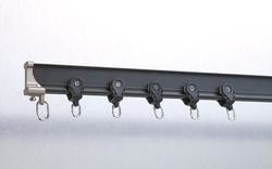 Window Decorative Curved Silent Curtain Track Manual Aluminum Metal Material