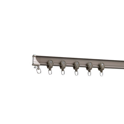 Ceiling Bendable Silent Curtain Track Curved For Shower Room