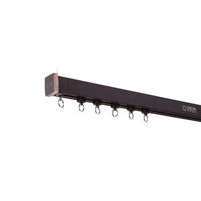 Ceiling Mounted Heavy Duty Aluminium Curtain Track For Home Decoration