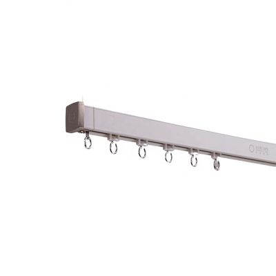 Ceiling Mounted Heavy Duty Aluminium Curtain Track For Home Decoration