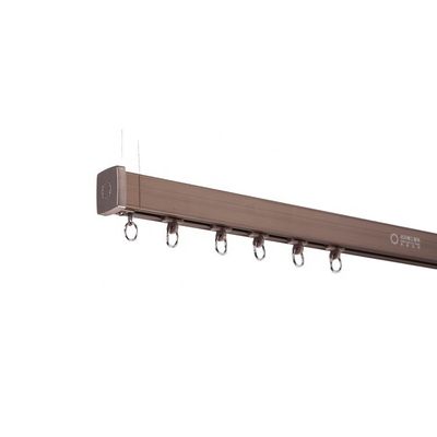 Ceiling Mounted Heavy Duty Aluminium Curtain Track For Home Decoration