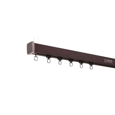 Ceiling Mounted Heavy Duty Aluminium Curtain Track For Home Decoration
