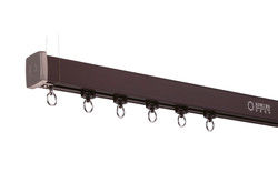 Ceiling Mounted Heavy Duty Aluminium Curtain Track For Home Decoration