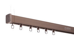 Ceiling Mounted Heavy Duty Aluminium Curtain Track For Home Decoration