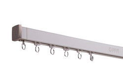Ceiling Mounted Heavy Duty Aluminium Curtain Track For Home Decoration
