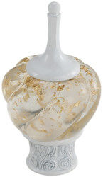 Luxury Decorative Glass Head  Curtain Rod Accessories Curtain Finials For Curtain Rods