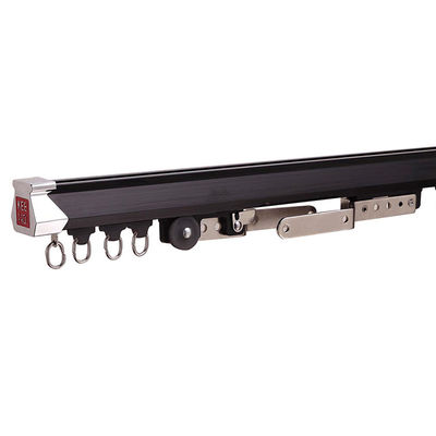 Double Glider Heavy Duty Metal Curtain Track With Electrophoresis OEM