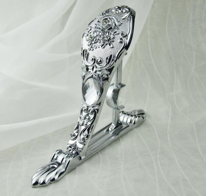 28/19mm Heavy Duty Silver Wall Mounted Curtain Double Bracket Curtain Accessories