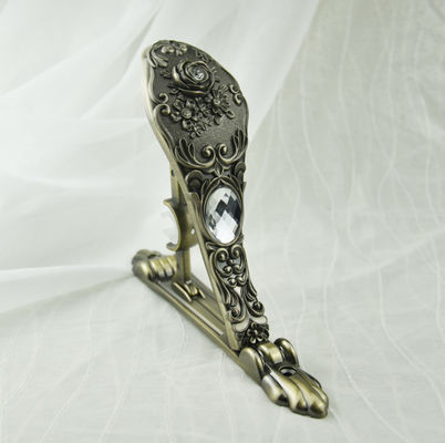 28/19mm Heavy Duty Silver Wall Mounted Curtain Double Bracket Curtain Accessories