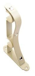 Pole Aluminum Bar Ceiling Mount Curtain Rod Double Holder Wall Curtain Bracket For Curtain Pipe