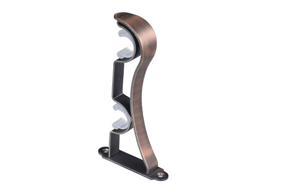 Low Price U-Shaped Curtain Rod Fixed Curtain Rod Bracket 25mm