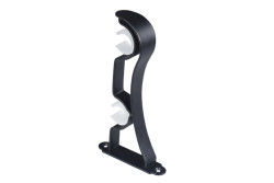 Low Price U-Shaped Curtain Rod Fixed Curtain Rod Bracket 25mm