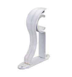 16/19/22/25/28mm durable iron single bracket for roman rod wall mount