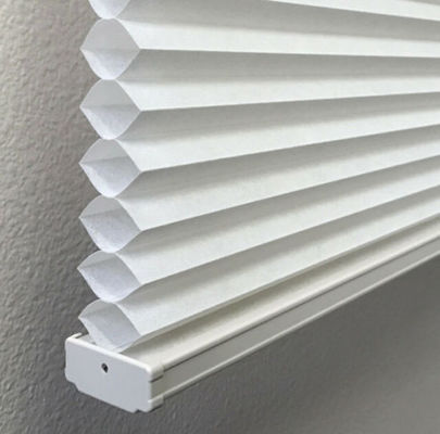 Motorized Top Down Honeycomb Window Shade Cordless Bottom Up OEM