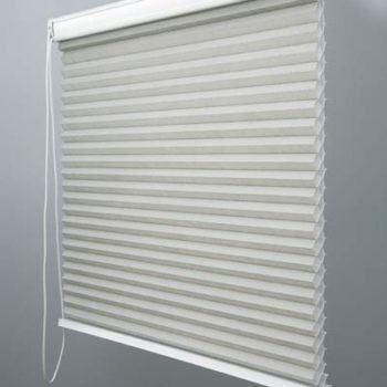 Cordless Double Pleated Intelligent Window Blinds Day Night Honeycomb Style