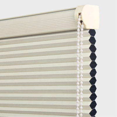 Cordless Double Pleated Intelligent Window Blinds Day Night Honeycomb Style