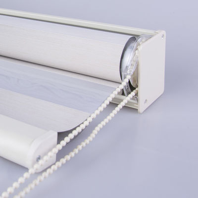 Day Night Intelligent Window Blinds Double Layer Zebra Style With Smart Control