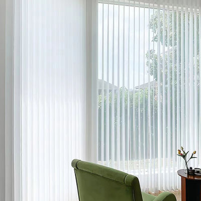 89mm Blackout Window Curtain , Fabric Vertical Blinds For Hotel Hospital