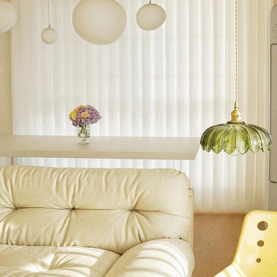 89mm Blackout Window Vertical Blinds Fabric Polyester Material For Hotel