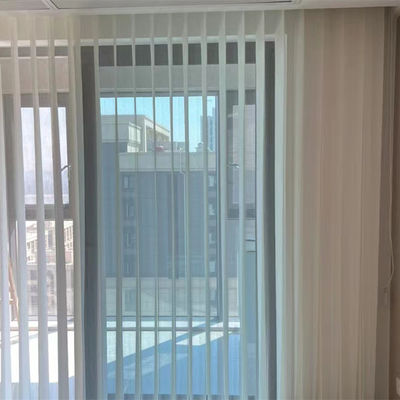 Adjustable Flexible Vertical Blinds Curtains Light Transmitting For Hotels