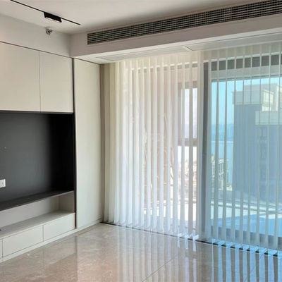 Adjustable Flexible Vertical Blinds Curtains Light Transmitting For Hotels