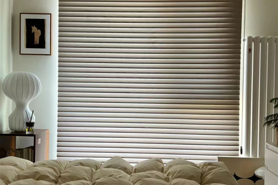 Shangri La Electric Blackout Blinds , Motorized Roller Shades For Window