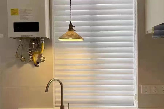 Shangri La Electric Blackout Blinds , Motorized Roller Shades For Window
