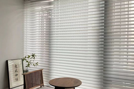 Smart Electric Shangri La Curtains Ripple Folding For Living Room