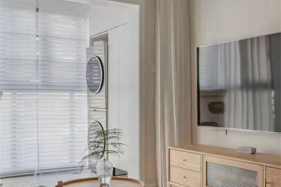 Romantic Elegant Shangri La Blinds , Breathable Bedroom Window Curtains