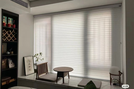 Smart Electric Shangri La Curtains Motorized Blackout For Bedroom