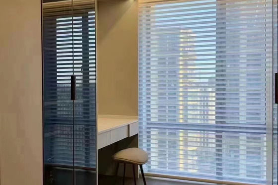 Smart Bedroom Shangri La Curtains Horizontal Pattern Ployester Material