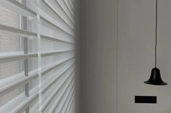 Electric Motorized Roller Shangri La Curtains Waterproof For Indoor