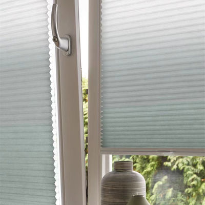 Motorized Honeycomb Window Shade , Wireless Bottom Up Automatic Cellular Blinds