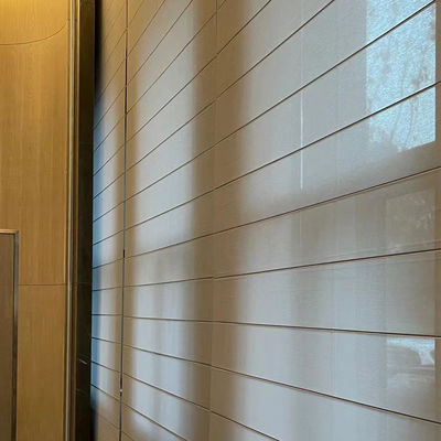 Horizontal Pattern Electric Roman Shades For Living Room Bedroom