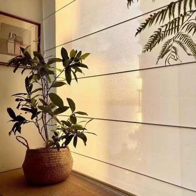 Smart Manual Roman Shades , Horizontal Roman Curtains For Bedroom