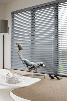 Deluxe Configuration Drilling Hardware Living Room Electric Horizontal Blinds