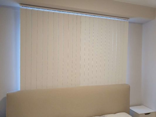 PVC foam Semi Blind Waterproof UV Mildew Oil Resistant Dream Vertical Curtain