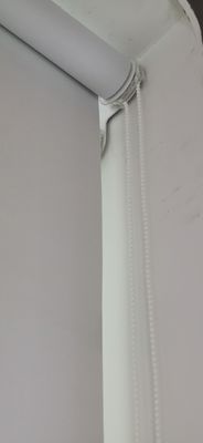 Sunlight Fabric 5% Open Rate Fabric Roller Shutter Window For Balcony Manual Control