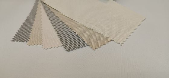 Sunlight Fabric 5% Open Rate Fabric Roller Shutter Window For Balcony Manual Control