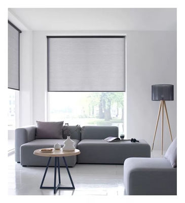 China Factory L10 System Rolling Curtains Flame Retardant 90% Openings, Lenses