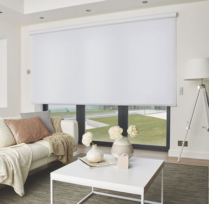 Ordinary Semi Blind Fabric Roller Window Blinds Moisture Resistant