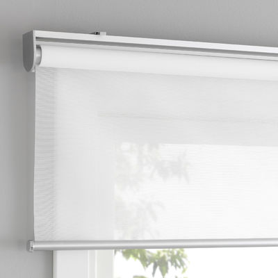 Ordinary Semi Blind Fabric Roller Window Blinds Moisture Resistant
