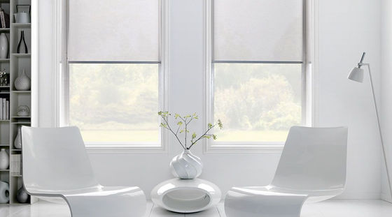 Ordinary Semi Blind Fabric Roller Window Blinds Moisture Resistant