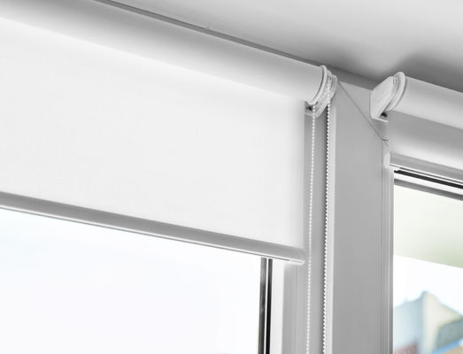 Ordinary Semi Blind Fabric Roller Window Blinds Moisture Resistant
